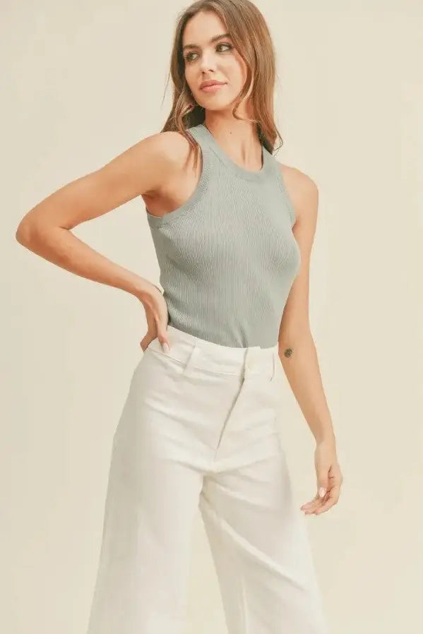 Classic Ribbed Tank Top