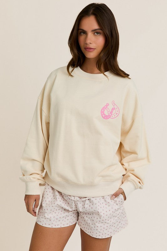 Coastal Cowgirl Oversized Sweatshirt - The Tiny Details