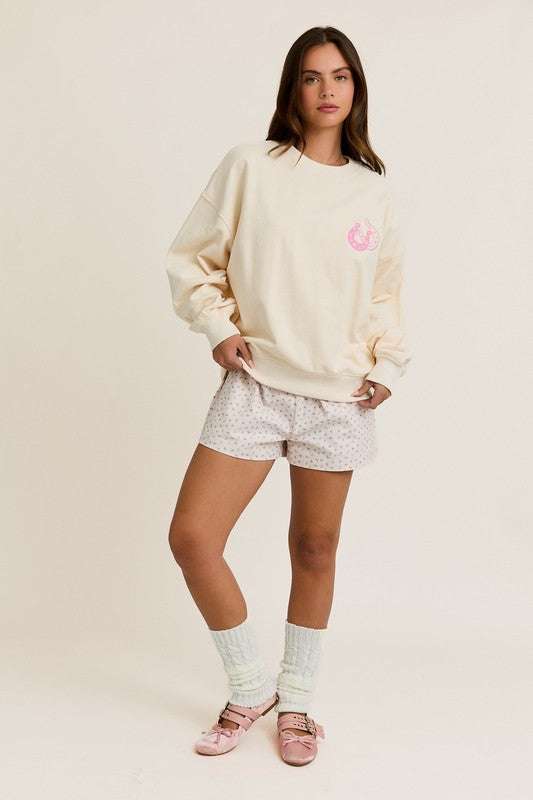 Coastal Cowgirl Oversized Sweatshirt - The Tiny Details