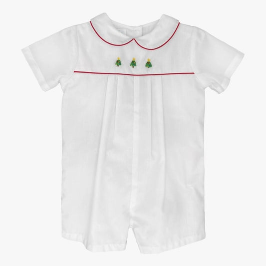 Christmas Tree Embroidered Romper - Shop Tiny Details