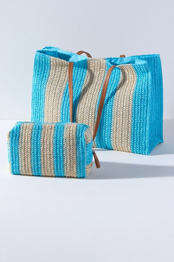 Filomena Striped Tote Bag - The Tiny Details