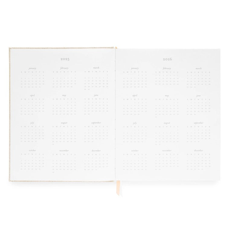 2025 Flax Desk Planner - The Tiny Details