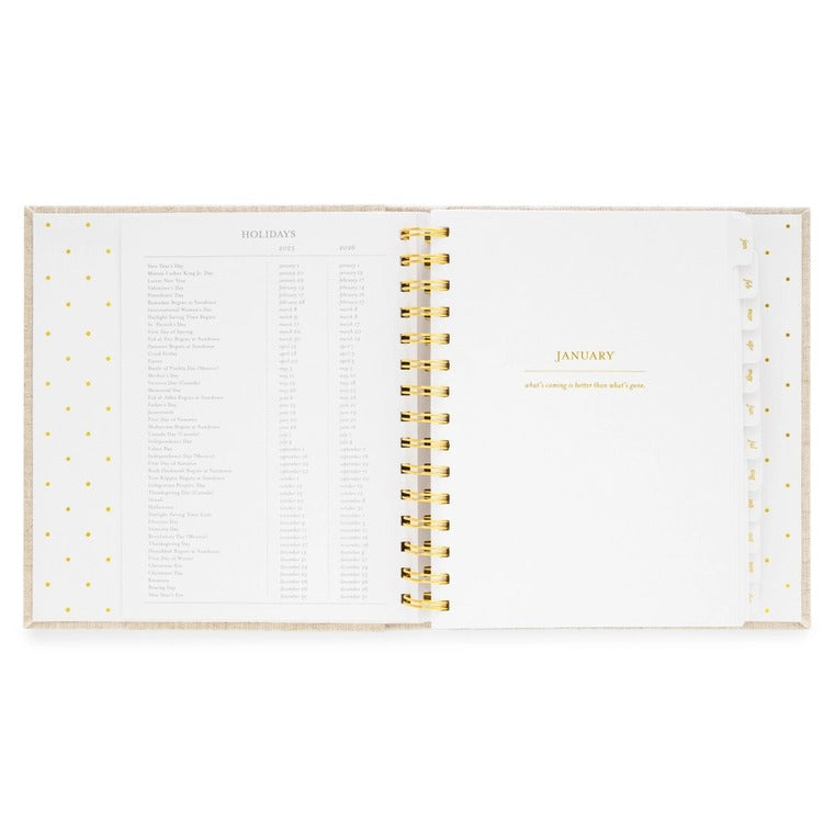 2025 Rose Concealed Planner - The Tiny Details