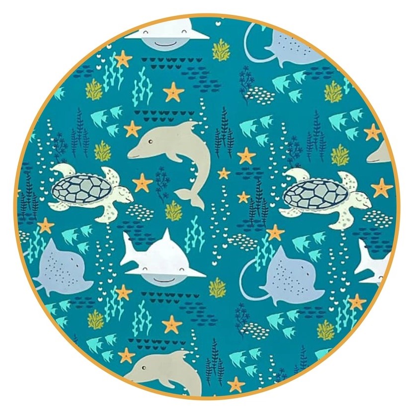 Ocean Friends Bamboo Baby Pajamas - The Tiny Details