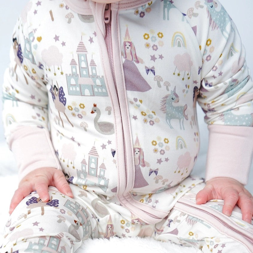 Once Upon A Time Fairytale Bamboo Baby Pajamas - The Tiny Details