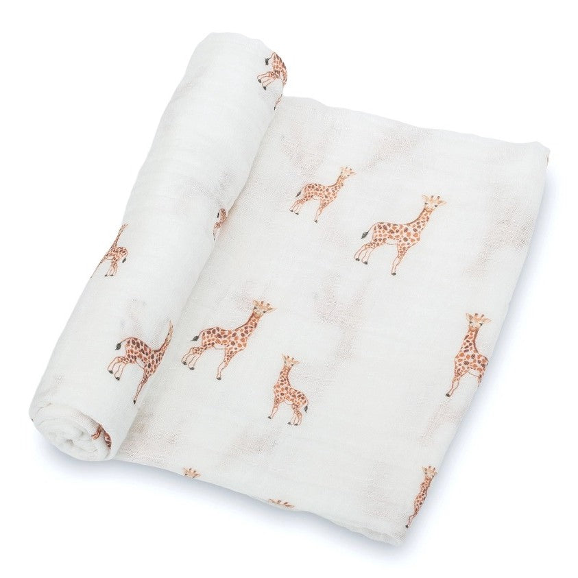 Stand Tall Giraffe Baby Swaddle - The Tiny Details