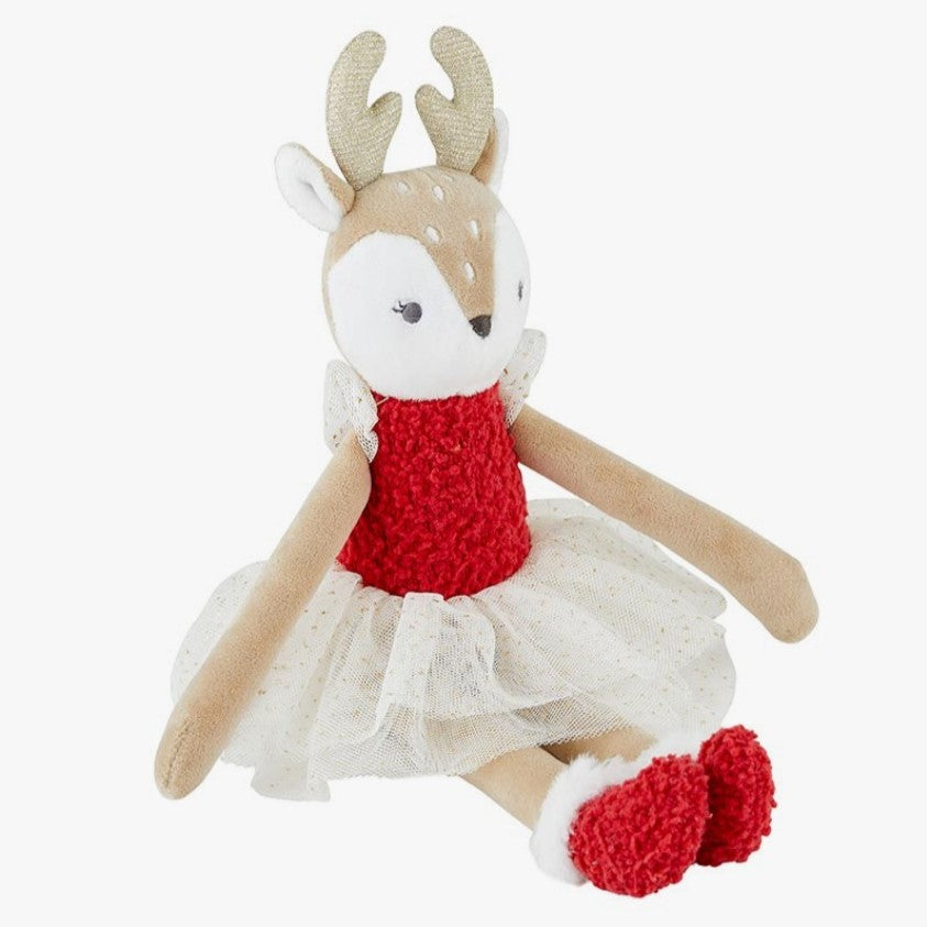 Red Reindeer Plush Doll - Shop Tiny Details