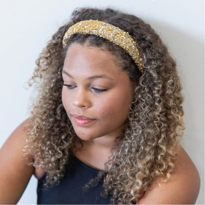 Gold All That Glitters Headband - Shop Tiny Details