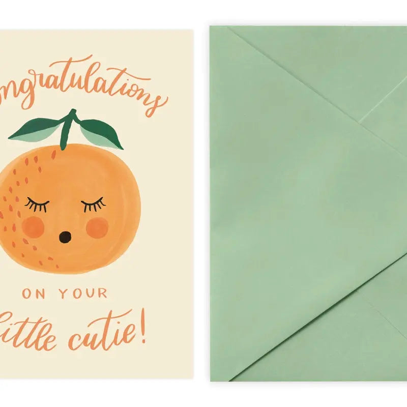 The Tiny Details Cutie Baby Greeting Card