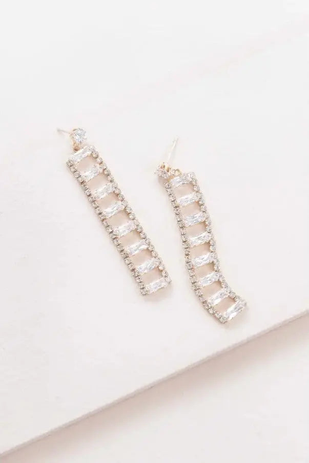 The Tiny Details Diamond by the Dozen Dangle Earrings