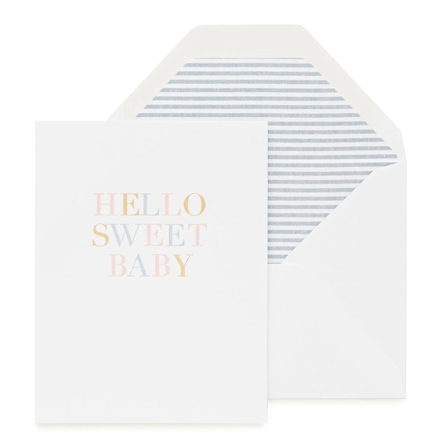 The Tiny Details Hello Sweet Baby Greeting Card