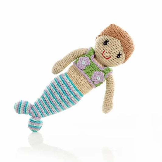 The Tiny Details Mermaid Storytime Knitted Doll
