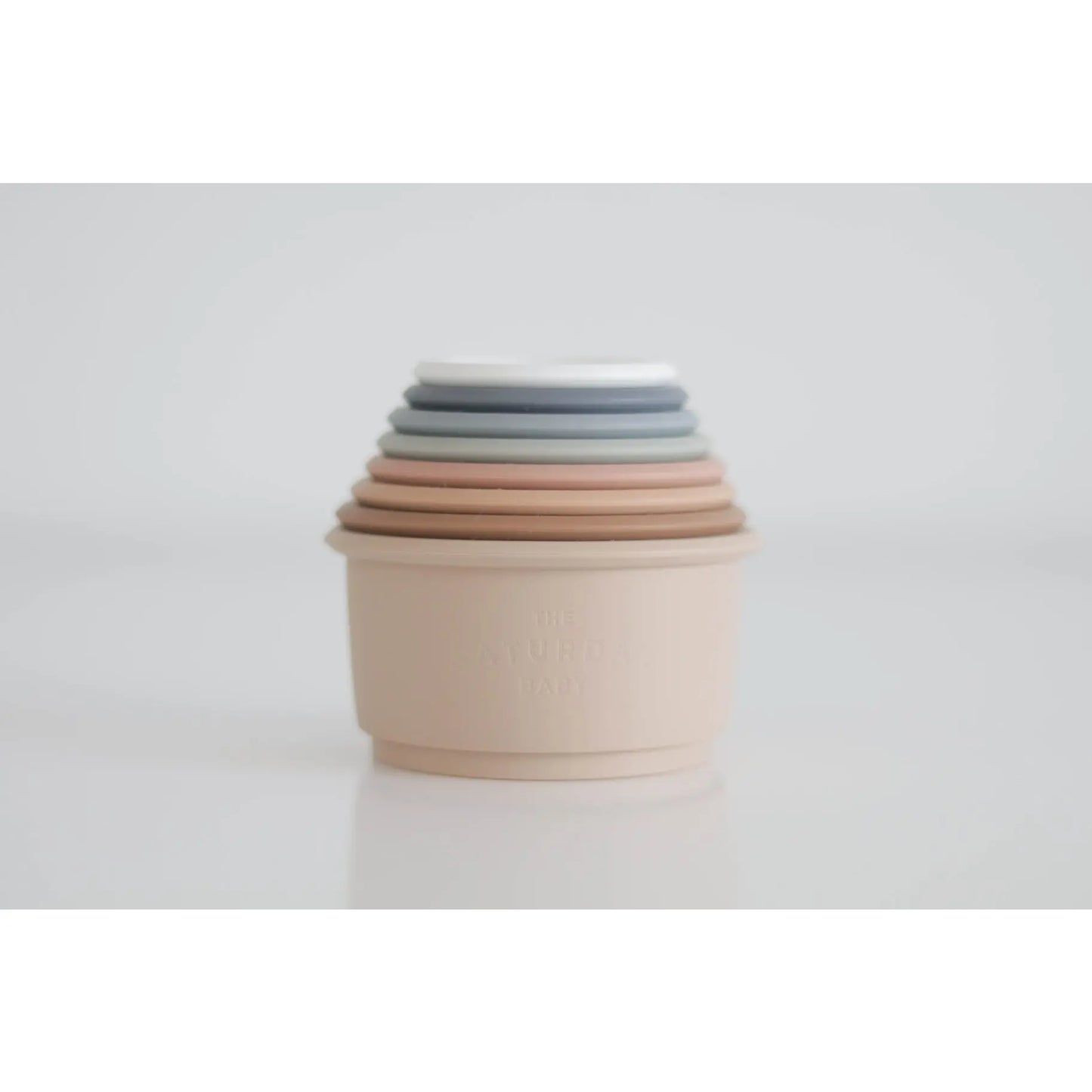 The Tiny Details Multi-Color Silicone Stacking Cups