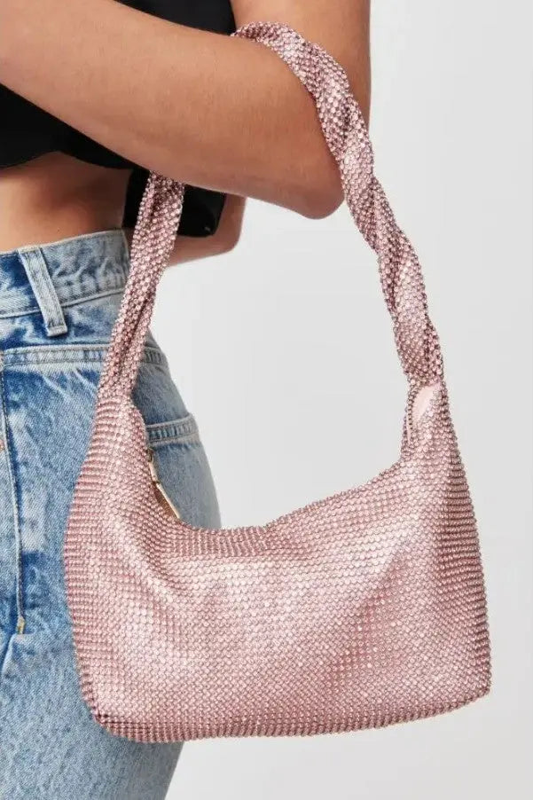 The Tiny Details Pink Galaxy Evening Bag