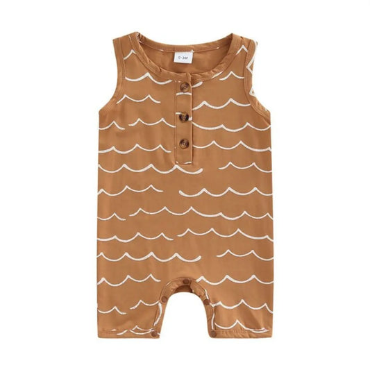 The Tiny Details Take Me to the Beach Onesie Romper